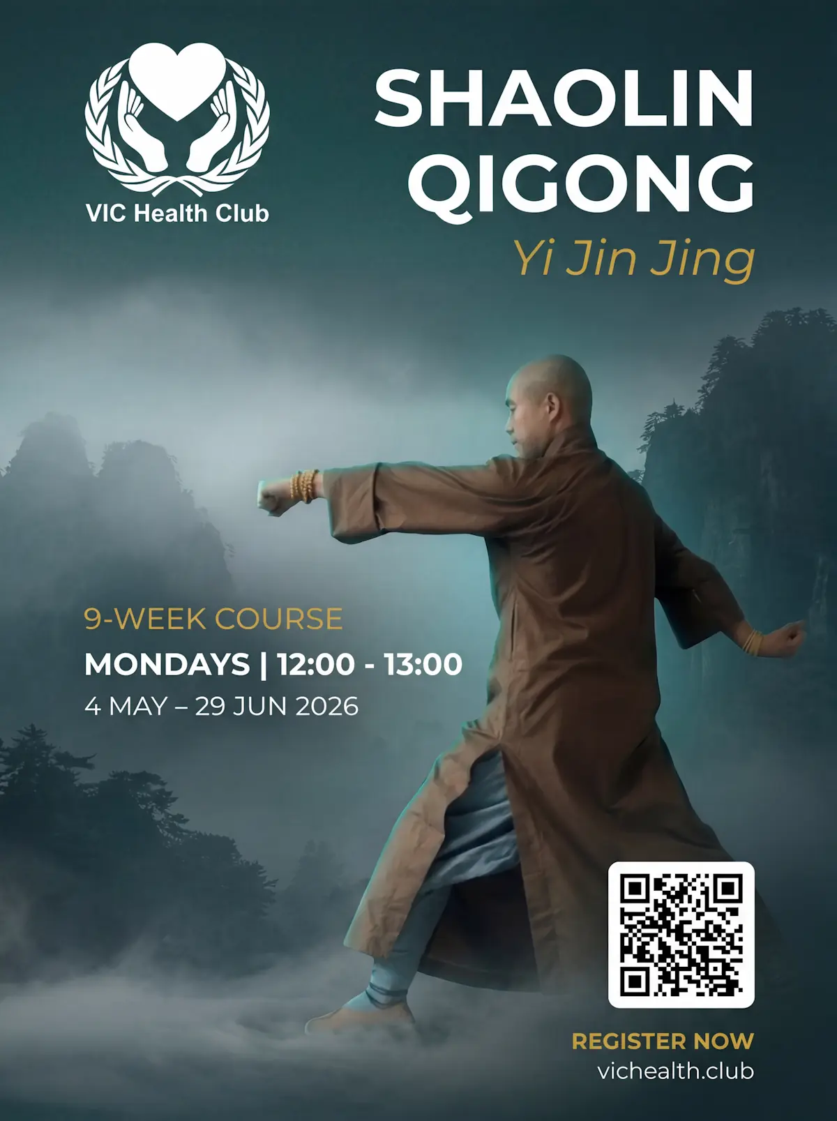 Yi Jin Jing 9-Week Course Poster